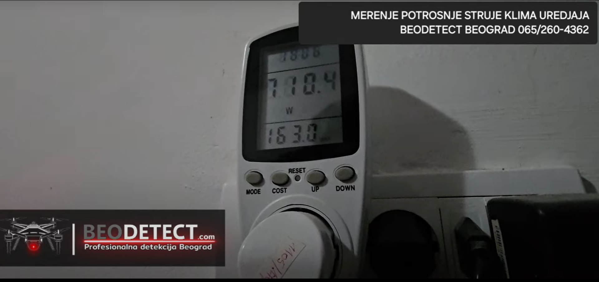 Merenje potrosnje struje klima uredjaja - Potrosnja…