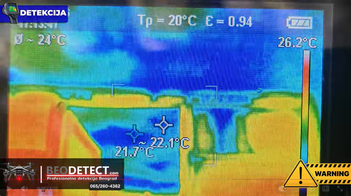 Termografsko snimanje (poznato i kao termovizijsko ispitivanje ili termografska analiza) je metoda pregleda objekta pomoću infracrvene kamere koja "vidi" temperaturne razlike na površinama - i na taj način otkriva probleme koji su golim okom potpuno nevidljivi.
