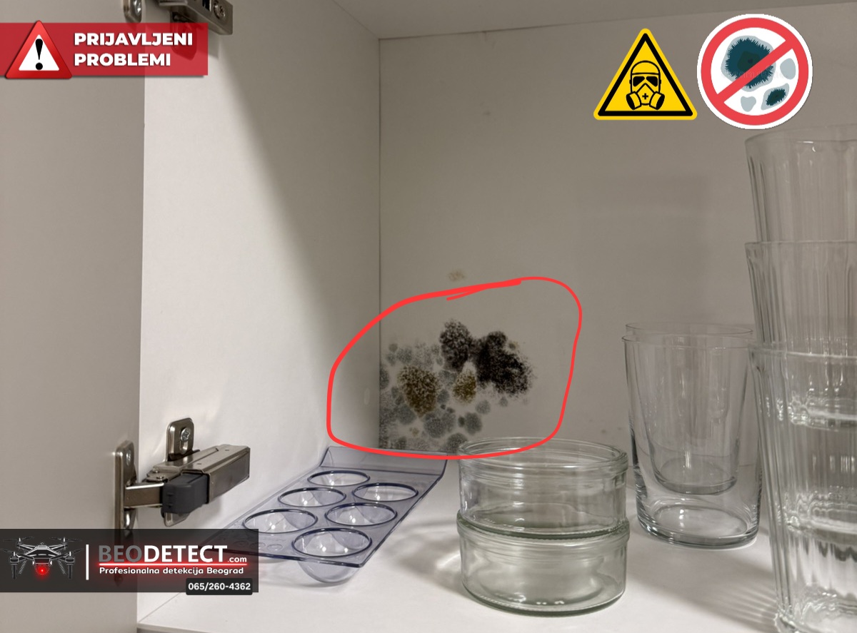 Prijavljen problem pojave budji u kuhinjskom elementu - primeceno curenje vode iza&hellip;