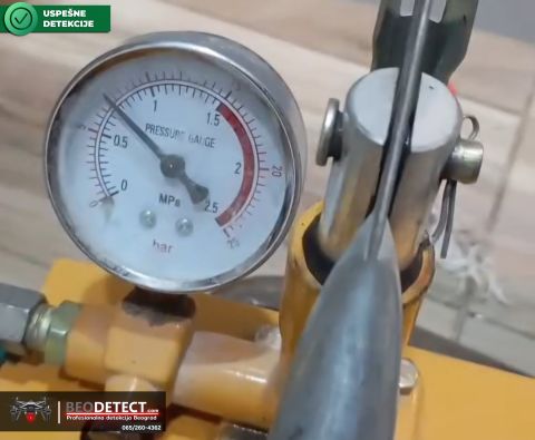 Test pritiska vode – pada pritisak sa 5 na 3 bara bara i nize, glavni ventil preskace, sumnja se i n…, Zvezdara