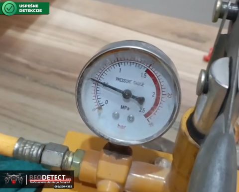 Test pritiska vode – pada pritisak sa 5 na 3 bara bara i nize, glavni ventil preskace, sumnja se i n…, Zvezdara 2