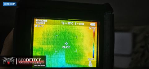 Termovizijska kamera – komsija je prihvatio da se kod njega snimi kupatilo Zakazano novo snimanje term…, Savski Ve… 2