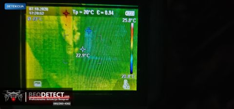 Termovizijska kamera – komsija je prihvatio da se kod njega snimi kupatilo Zakazano novo snimanje term…, Savski Ve… 5