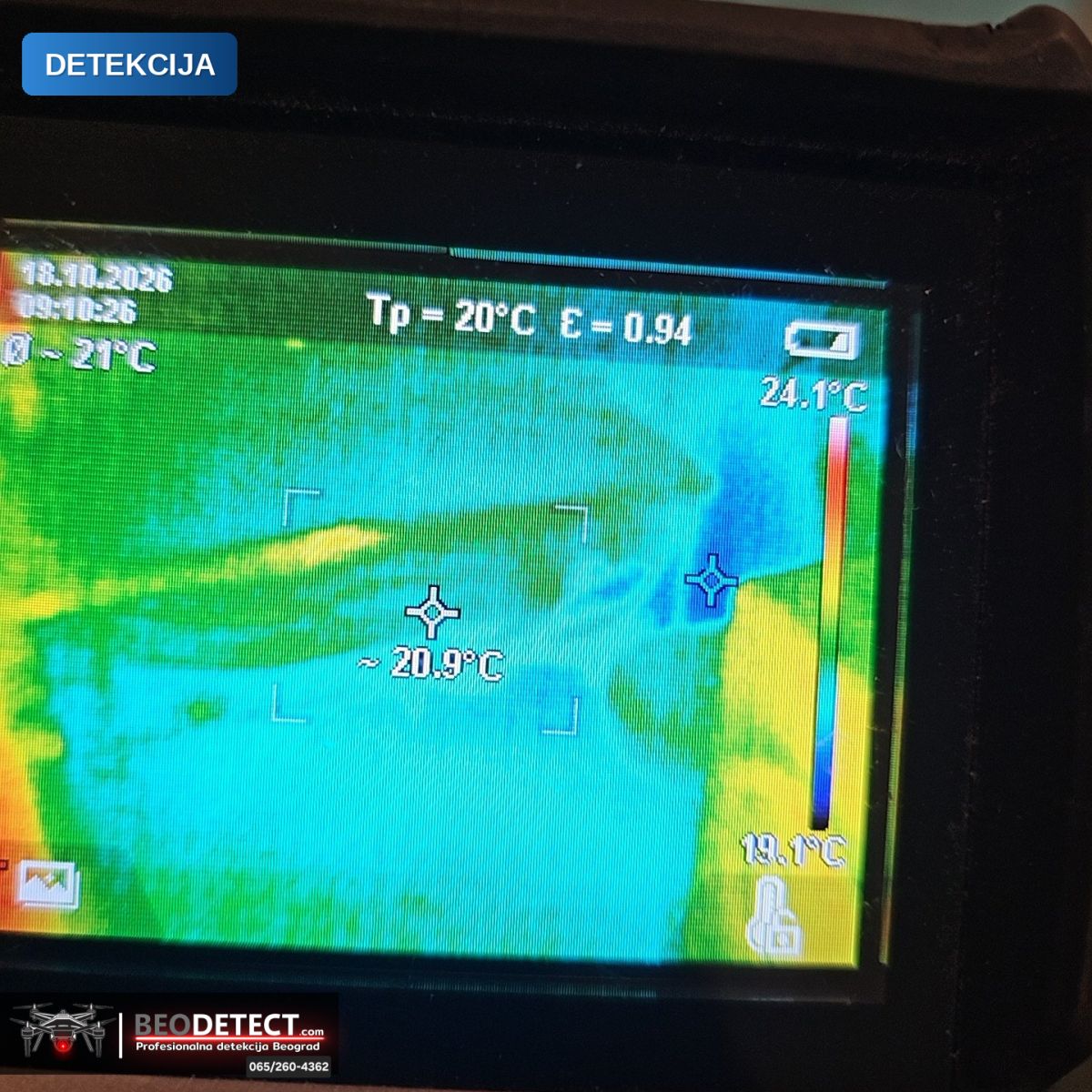 BeoDetect: detekcija kvara na vodovodnoj instalaciji PALILULA, Palilula – zatečeno stanje — PALILULA, Palilula
