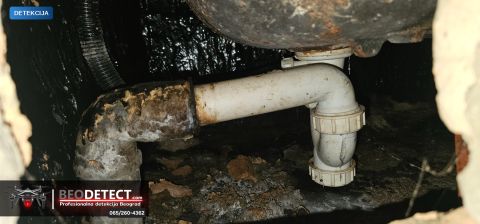 Curenje vode – detekcija, Savski Venac — Savski Venac, Beograd