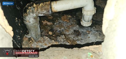 Curenje vode – detekcija, Savski Venac 2 — Savski Venac, Beograd