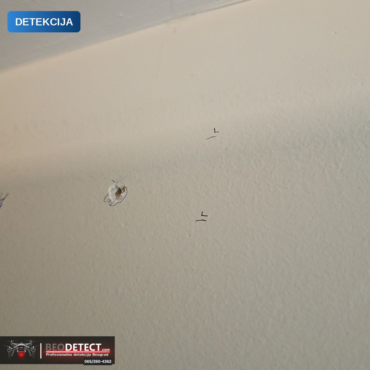 Detekcija elektro instalacija - kablova u zidu: termovizija elektro ormara, Zemun Polje, Zemun – ispitivanje sistema — Zemun Polje, Novi Beograd