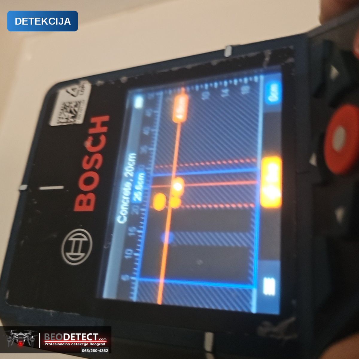 Detekcija kvara na elektroinstalaciji, bez rušenja – Detekcija elektro instalacija - kablova u zidu, Zemun Polje, Zemun — Zemun Polje, Novi Beograd