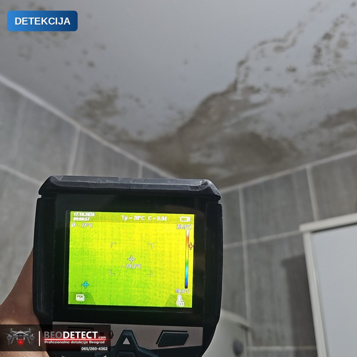 Merenje vlage u zidu Rakovica – Merenje vlage | BeoDetect — Rakovica, Beograd