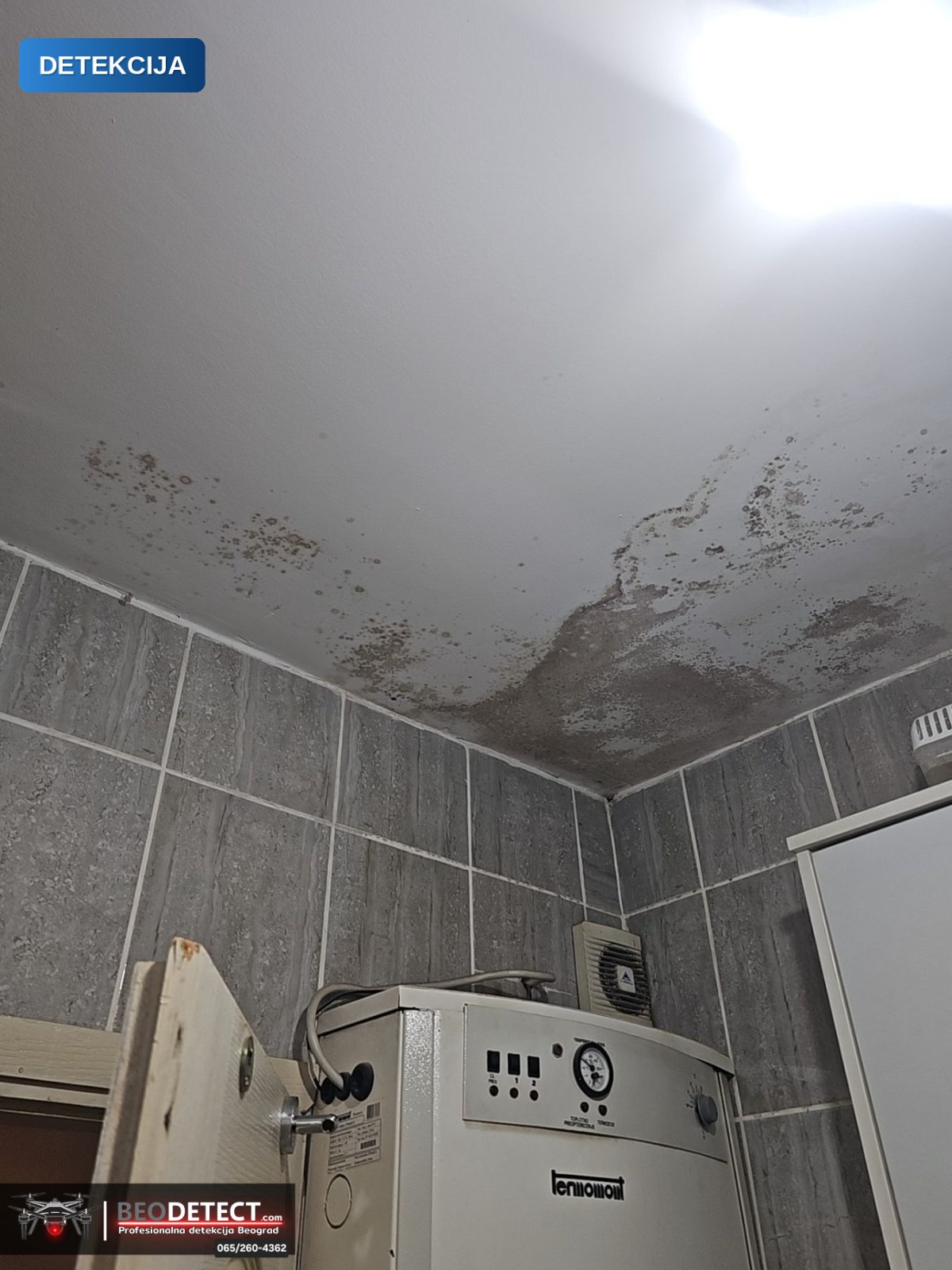 Otkrivanje uzroka vlage, otkrivanje uzroka – Merenje vlage, Rakovica — Rakovica, Beograd