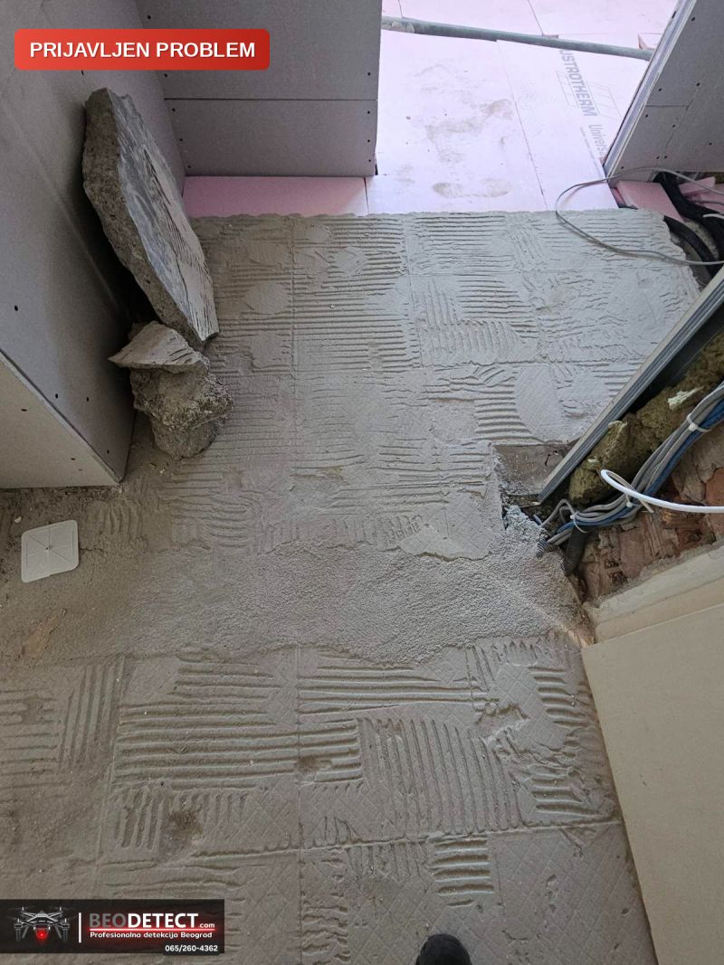Prijavljen problem – добар дан, Imamo problem sa nivelacijom posle skidanja plocica Треба …, Beograd 3 — Beograd