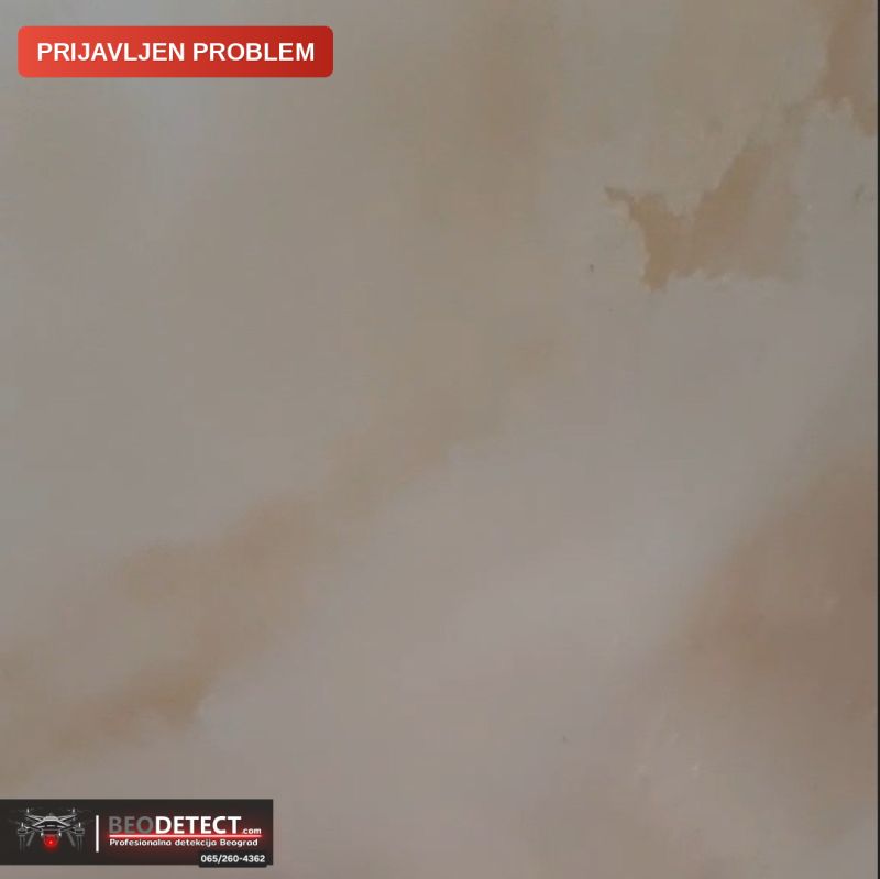 Prijavljen problem – dobar dan, pojavila nam se fleka na zidu izmedju kupatila i sobe i na…, Beograd 4 — Obilicev Venac, Stari Grad