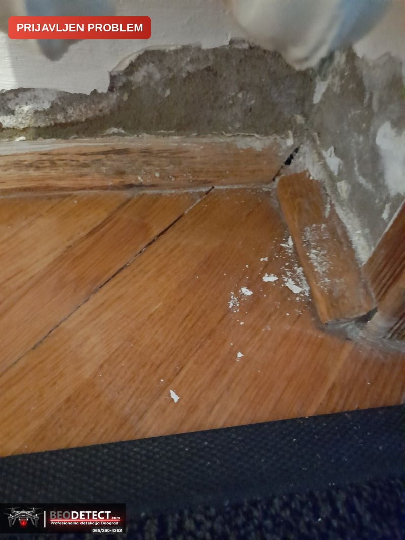 Prijavljen problem – imam izliv vode, vidljive fleke na zidovima prostorija oko kupatila, Beograd 2 — Savski Venac, Beograd