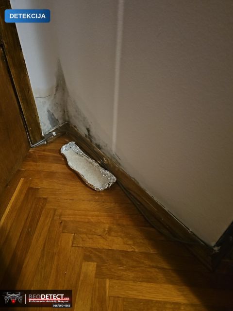 Termovizijsko snimanje – pronađeni uzrok na koji se sumnja da su cevi pod pritiskom ostale ispunjene vod…, Savski … 3 — Savski Venac, Beograd