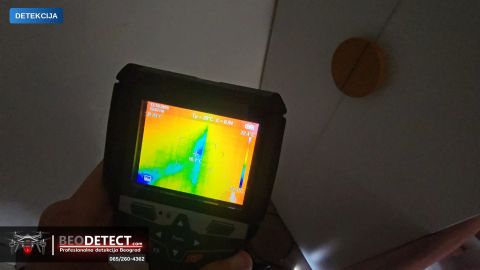 Termovizijsko snimanje – snimak svih zidova oko kupatila termovizijski snimak u samom kupatilu endoskops…, Novi Be… 3 — Novi Beograd, Beograd