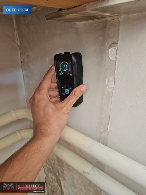 Termovizijsko snimanje – termovizijsko snimanje zida i instalacija, Obilicev Venac, Stari Grad 4 — Obilicev Venac, Stari Grad