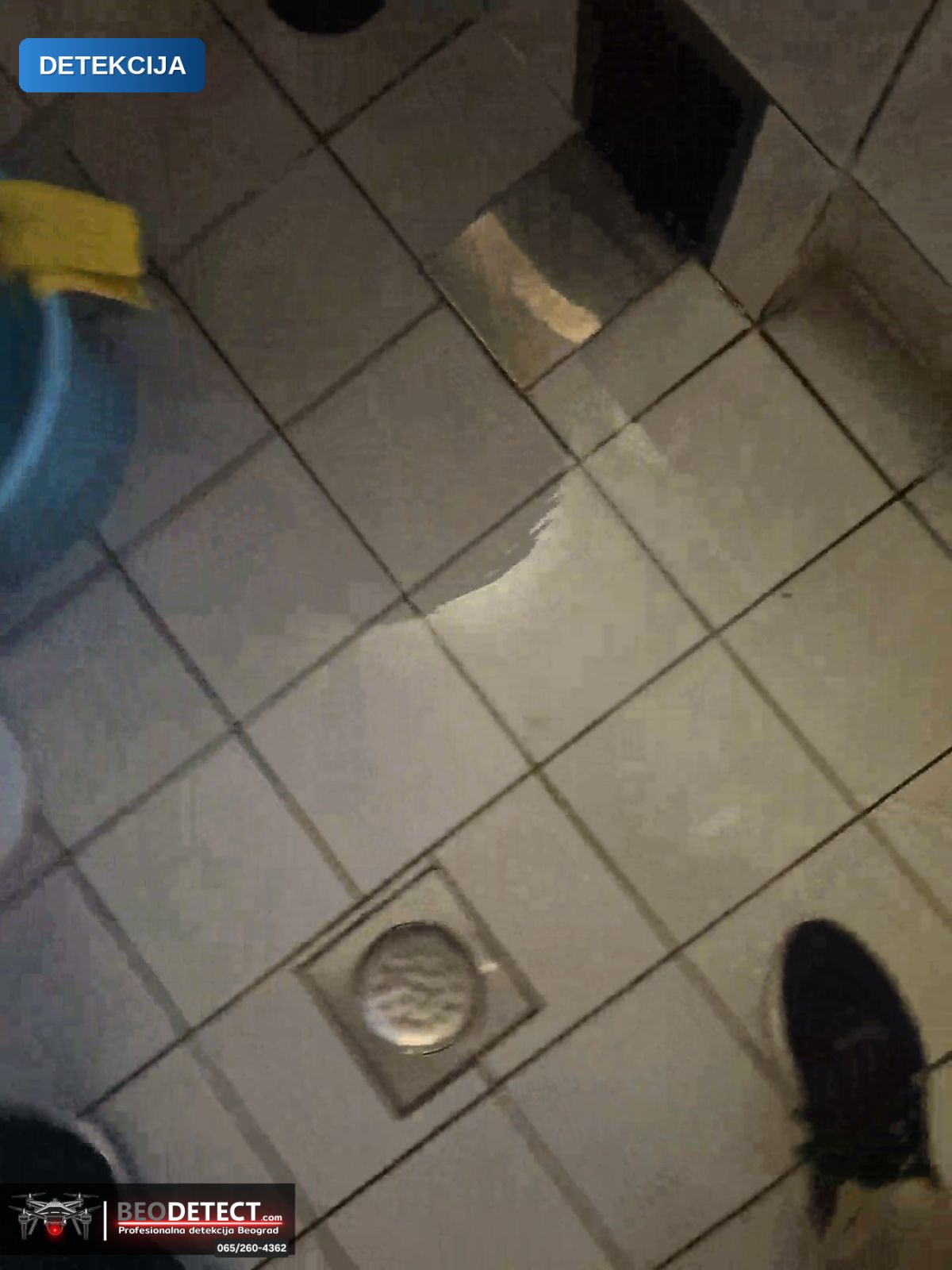 Termovizijsko snimanje: merenje vlage u zidu, Zemun – otkrivanje uzroka — Zemun, Beograd