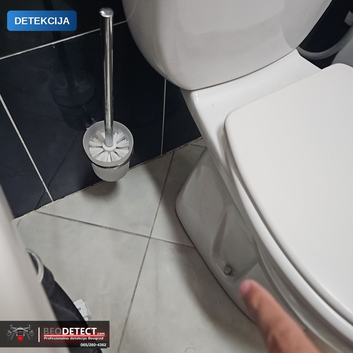 Termovizijsko snimanje: pronalaženje curenja vode bez rušenja, PALILULA, Palilula – bez rušenja — PALILULA, Palilula