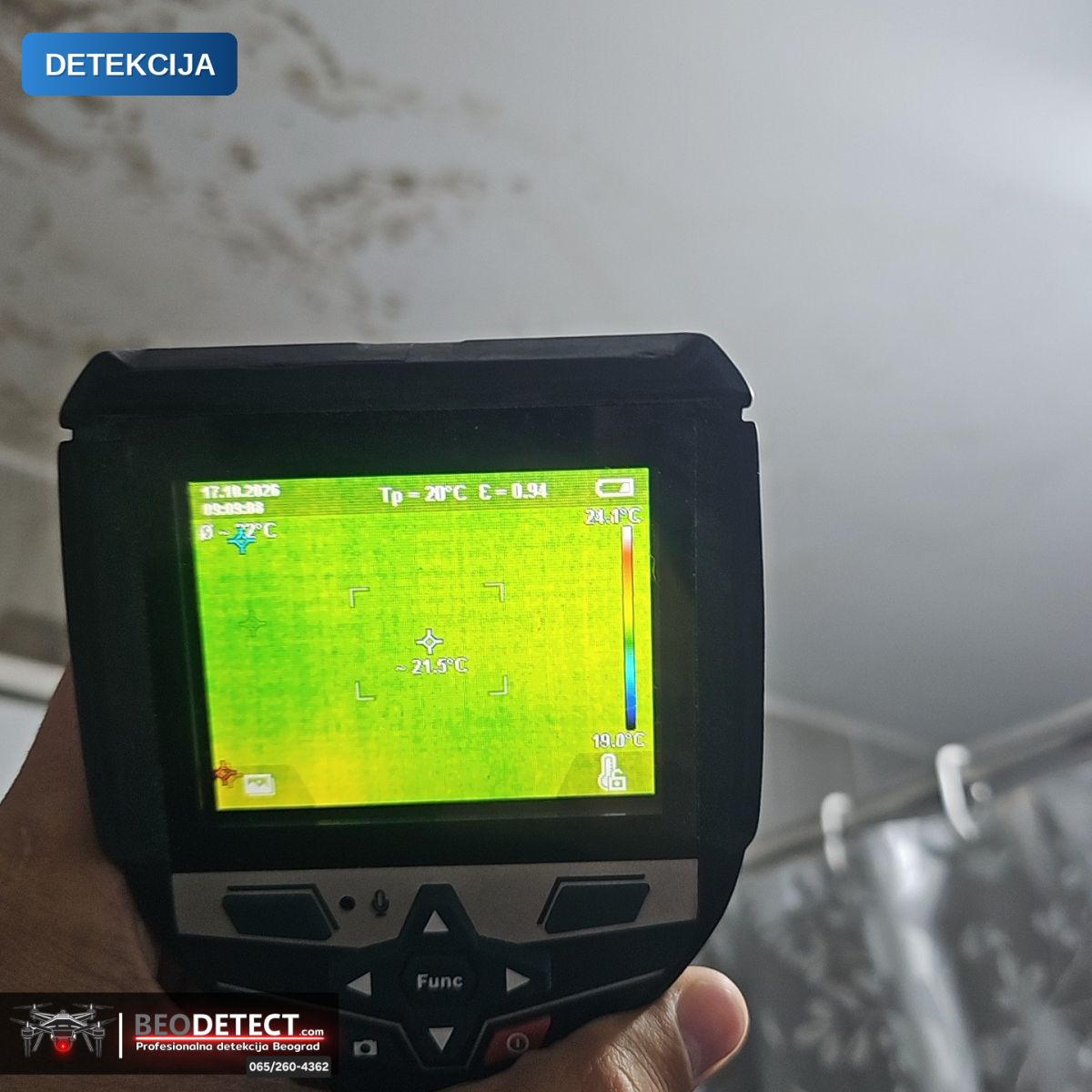 Uzrok vlage i buđi Rakovica – Merenje vlage | BeoDetect — Rakovica, Beograd