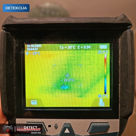 Zatečeno stanje – detekcija curenja vode (Beograd (Voždovac), Beograd) | BeoDetect home solutions Belgrade — Beograd (Voždovac), Beograd